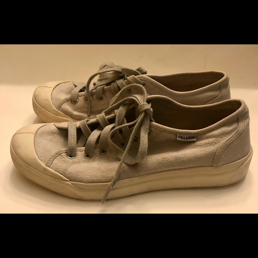 Palladium Grey Sneakers, Size 11, Great preowned condition
